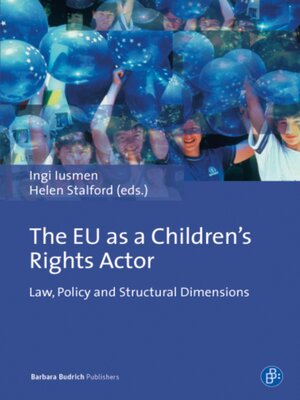 cover image of The EU as a Children's Rights Actor